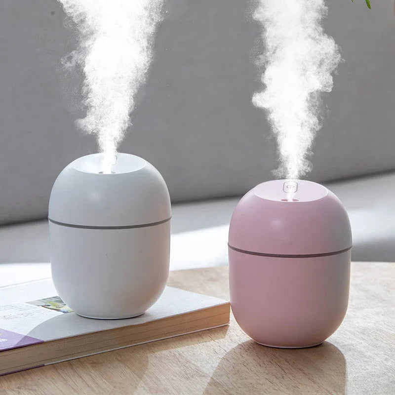 Xiaomi 220ml Mini Air Humidifier with LED Night Lamp Aromatherapy Oil Diffuser Mist Maker USB Rechargable for Car Home Office